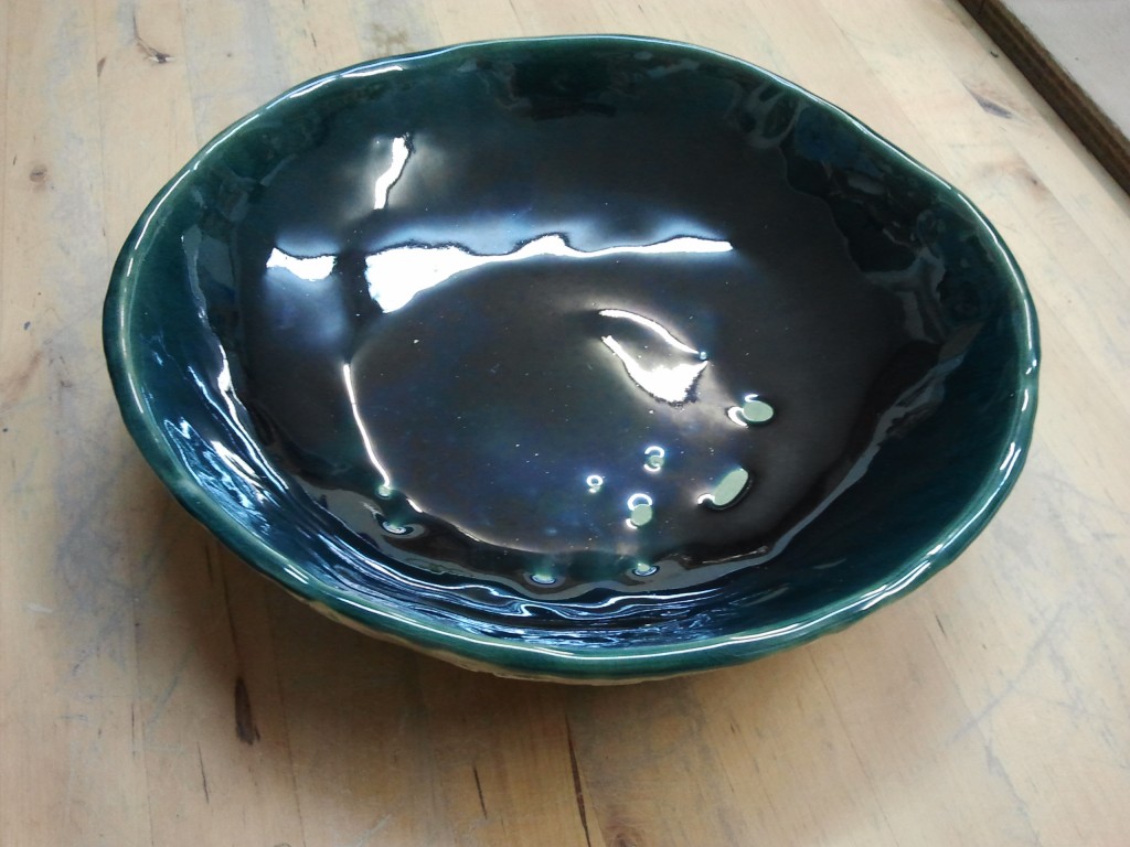 קערה כחולה לסלט1